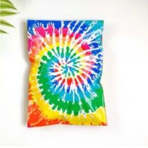 6x9 tie dye poly mailers x10